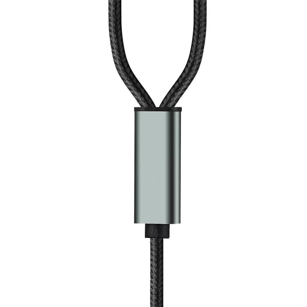 Ljudadapter Kabeltelefon till Rca Lotus Kabel Högtalare Ljudförstärkare Länk Ljudkabel Kompatibel med Apple Iphone Lightning -ge