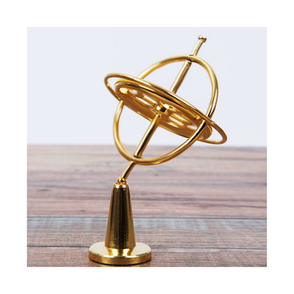 Anti-Gravity Spinning Top Gyroskop - Gyllene