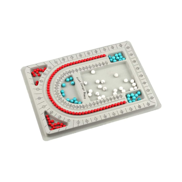 Armbånd Designplate Fløyelsmyk Perleplate Armbånd Perle Smykker Organizer Skuff Design DIY Håndverk Verktøy (Halskjede perler/Armbånd Perleplate)