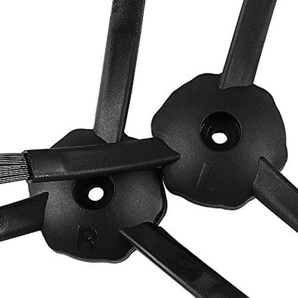 Reservedeler som passer til Deebot M82 / A6 A4 A4s robotstøvsuger tilbehørsett black  white