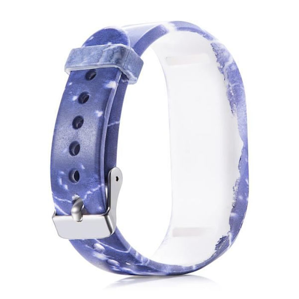 Sky Purple Silikon Armbandsremshållare för Garmin VivoFit Jr Junior Garmin VivoFit Jr 2 Fitness Activity Tracker