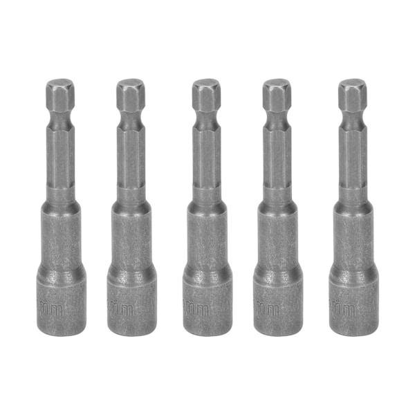 5 kpl Hylsyavainsarja Magneettinen Ruuvinväännin Kärkiadapteri Purkutyökalut 65x1/4x8.0