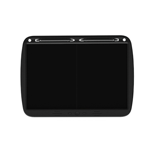 15 tommers LCD skrivetavle - delt skjermdesign - svart