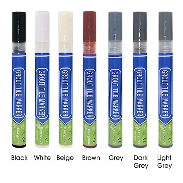 Hemmarker Renew Instant Badrum Snabbtorkande Fogpen Kakel Reparation Vägg Påfyllning White