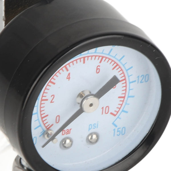 Lufttrycksregulator 1/4 tum NPT legering stål slitstark sprutpistol luftregulator för bil