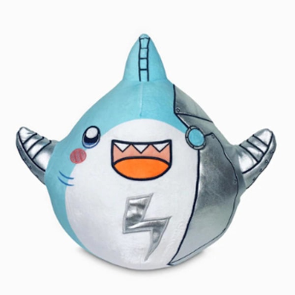 Lanky Box LED Anime Figur Plystofdyr Kosevenner Baby Sovepude Thicc Shark Cyborg