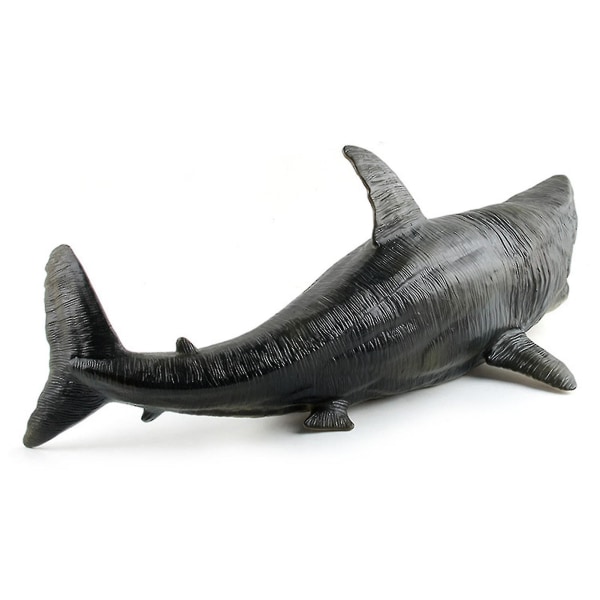 Stor Megalodon Haj Legetøj Praktisk Evne Rustfri Bedste Samling Realistisk Havdyr Hvid Haj Figur Til Dekoration C