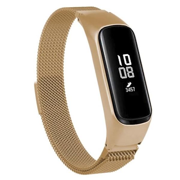 Milanese Magnetiskt Rostfritt Stål Armband för Xiaomi 3/4 mi4 5.5-7.1 tum (Roséguld)