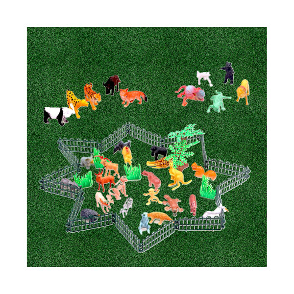 Mini Jungle Hegn Dyrefigurer Pædagogisk legetøj