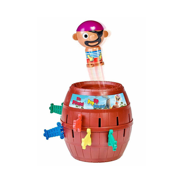 TOMY Pop Up Pirate Game - Familie-actionspil for at forbedre fingerfærdigheden