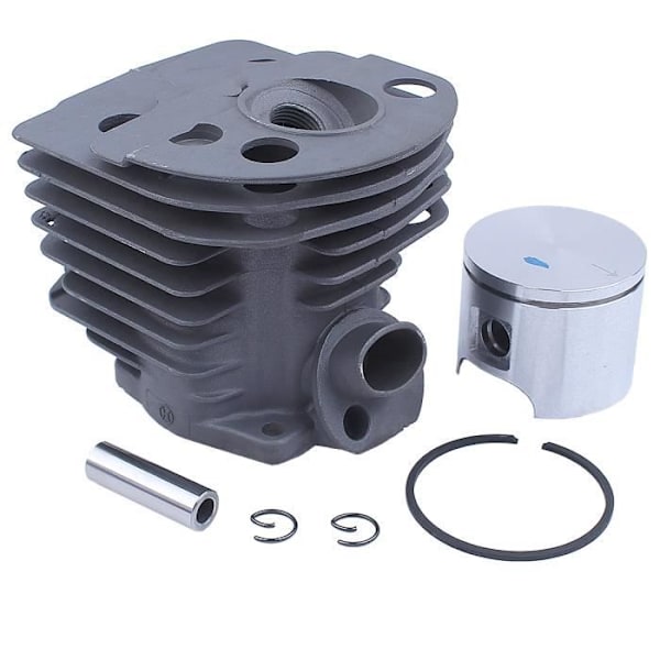 Nikasil pläterad cylinderkolvlagersats kompatibel med Husqvarna 51 55 Rancher (46 mm) bränslefilterledningspackning