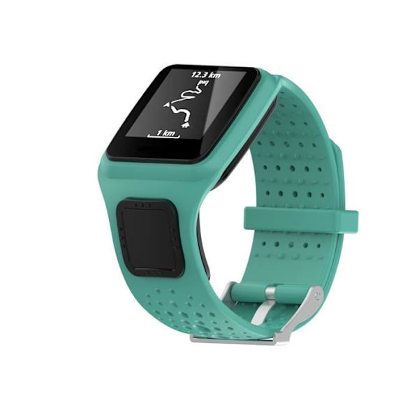 Bekvämt watch för TomTom Multi-Sport GPS (ljusgrön)