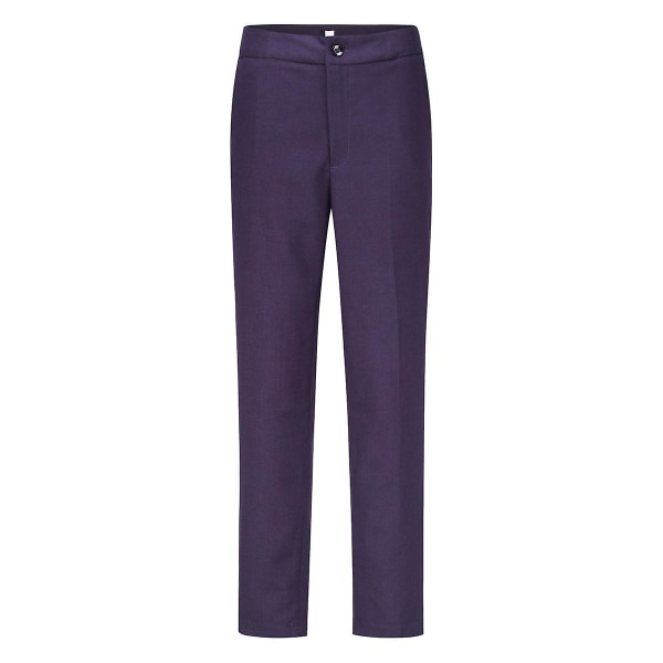 Yynuda Naisten 2-osainen Slim Fit -liikepuvusto (takki + housut) Purple M