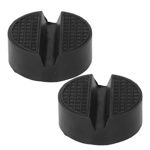 2PCS Rund Gummikloss Adapter Universell Spårad Bil Domkraft Stativ Lyft Skydd
