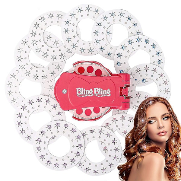 180 Blinger Diamond Styler Kit Collection Legetøj Glam Styling Tool Med Sten Til Børn Piger Damer Kvinder Makeup