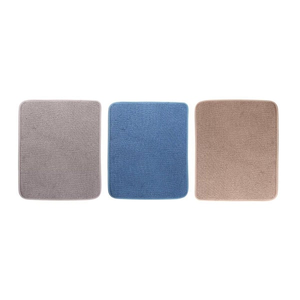 Mikrofiber Køkken Tørremåtte Absorberende Hurtigtørrende Opvaske Skål Kop Aftørringsunderlag