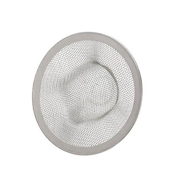 Mesh Design 1,1 Tommer Sink Mesh Si Strainer Stop til Køkken og Badeværelse silver