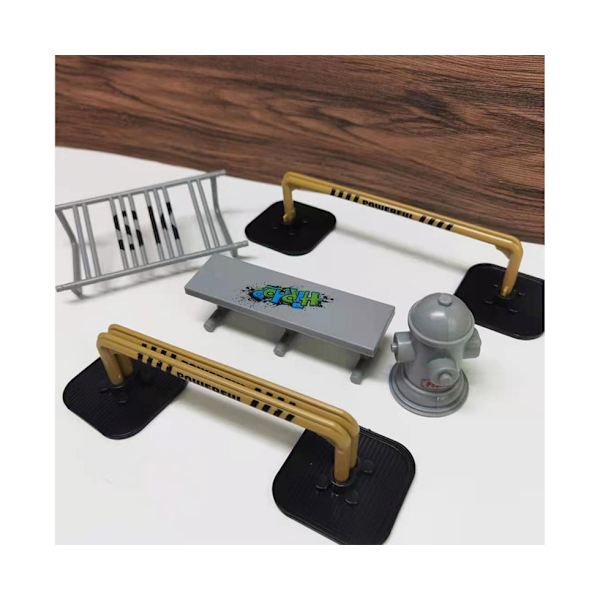 10 Stk Skateboard Gribebræt Forhindringer Gadebarrierer