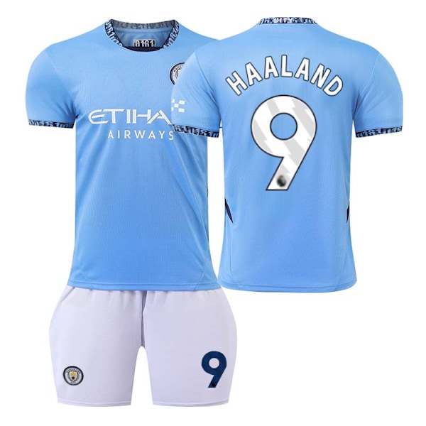 2425 Manchester City hjemmefotballdrakt Haaland-drakt 18(100-110cm)
