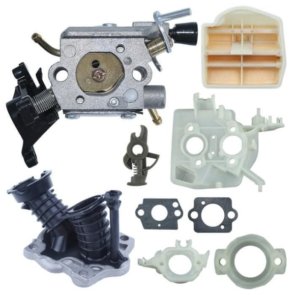 Förgasare Luftfilter Insugsgrenrör Reparationskit Kompatibel Med Husqvarna 445 450 506450401