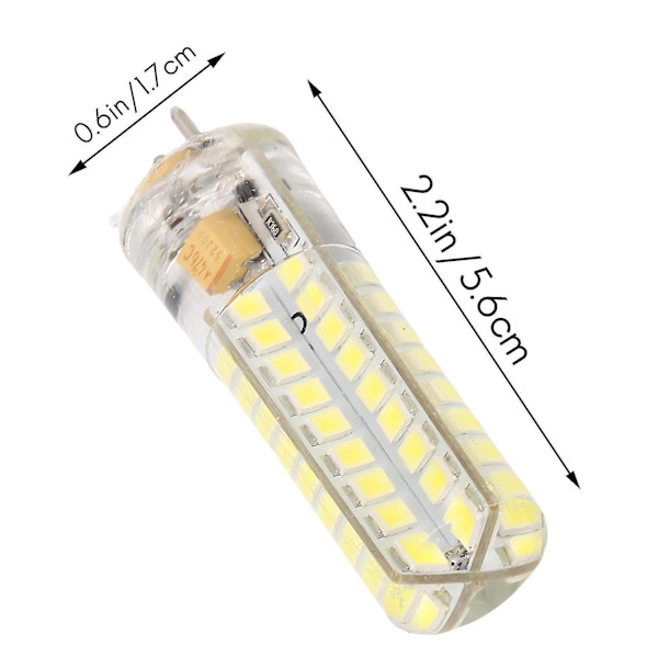 2x 6.5w Gy6.35 Led polttimot 72 2835 Smd Led 320lm 50w Halon L