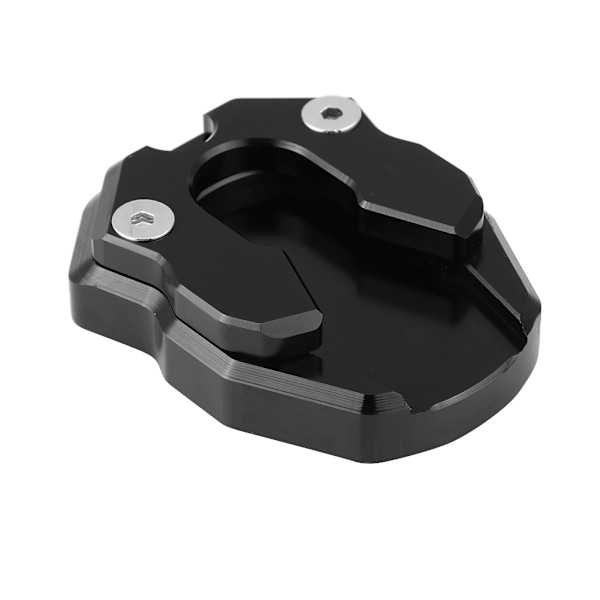 Motorsykkel Anti-skli Side Stativ Forstørrer Utvidelse Pude Plate for Yamaha Nmax155 XMAX 300 Svart