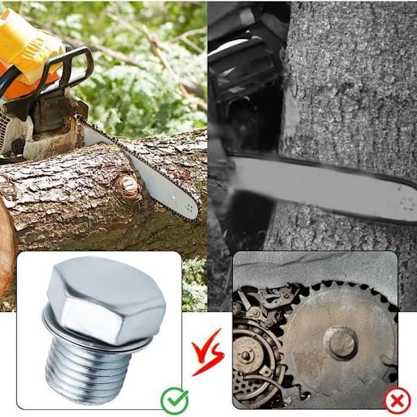 3 kpl/sarja Sylinterin puristussuoja, yhteensopiva Husqvarna 268 272 281 288 340 343 345 350 357 359 362 365 371 372 375 394 395