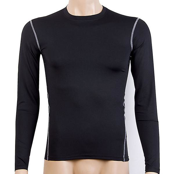 Miesten urheiluun sopivat aluspaita-toppi - kuntosali, urheilu Black XL