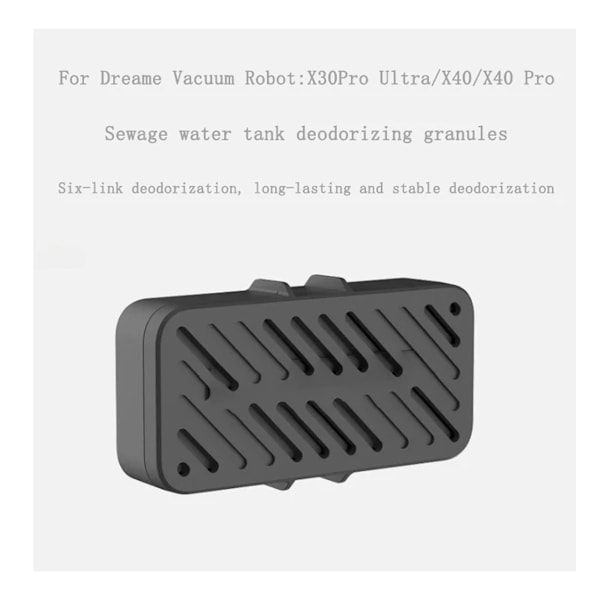 För Dreame X30Pro Ultra/X40/X40 Pro Tillbehör, Avloppstank Deodoriserande Partiklar Robotdammsugare Delar