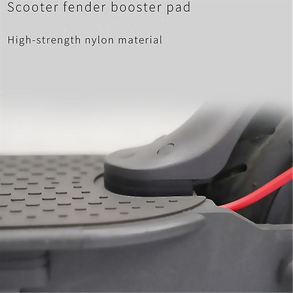 Lokasuojan välike Kickstand välilevy Xiaomi M365:lle päivitysmuutos M365:n pyöräsarjan jalkatuki skootterin lisävarusteille Taillight Black