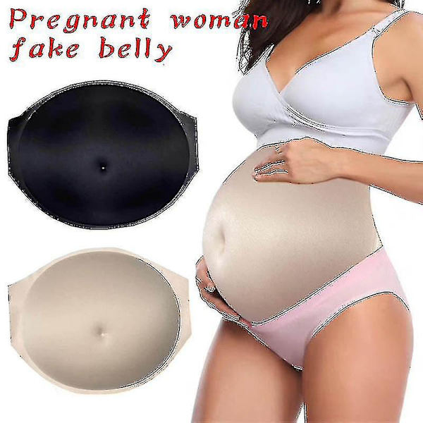 Simuloitu Raskaana olevan Vatsan Tummy Bump Näyttelijän Cosplay-rekvisiitta Hengittävä Lavalla Esitys S