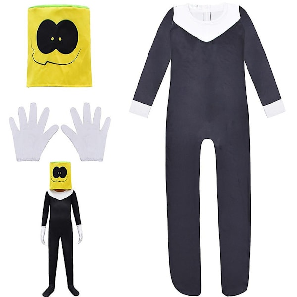 5-13 år barn fredag ​​kväll pumpahuvud Cosplay kostym-som visas 7-8Years