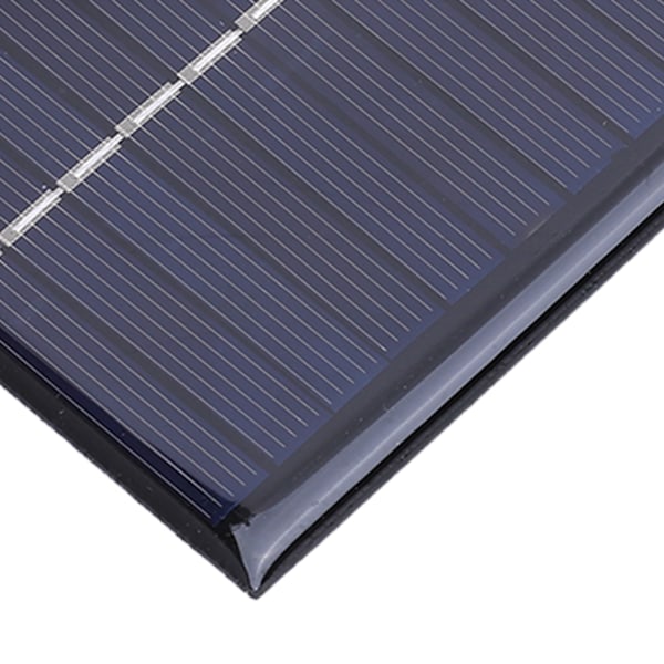 Bærbar solcellepanel miljøbeskyttelse solcellepanel oplader 1W 5.5V til udendørs
