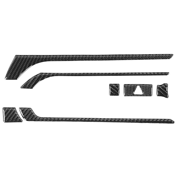 7 stk./sæt Navigationspanel Trim Central Control Air Vent Decor Carbon Fiber Fit til Mazda MX-5 ND/Roadster ND 16-20RHD