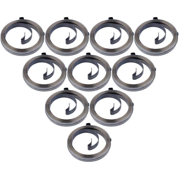 10 st/paket Återspolningsstartfjäder Kompatibel med Honda GX270 GX240 GX390 GX340 188F 4-takts bensin Gräsklippare Generatordelar