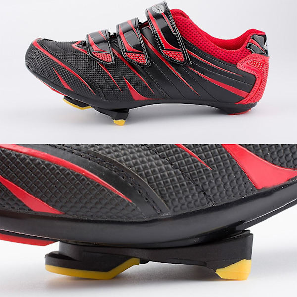 Maantiepyörän polkimen lukot pyörän tarvikkeet Shimanolle Sh11/spd-sl Kaesi Black   Red