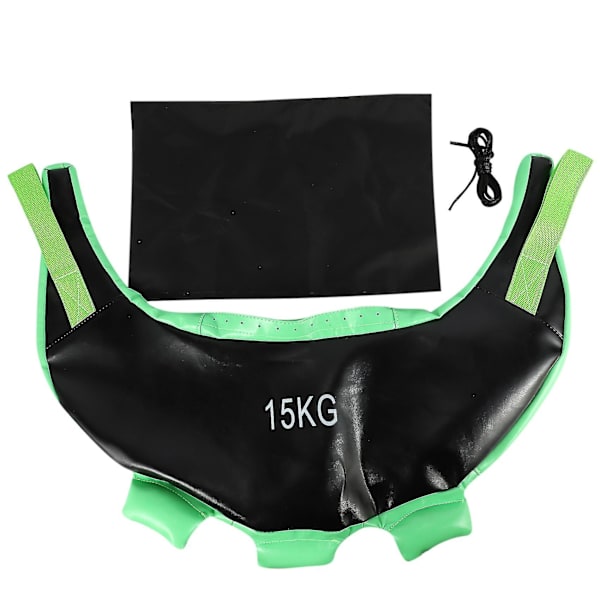 Viktlyftväska Bulgarisk Power Bag Styrketräning Sandsäck Fitness Träning Sandsäck Grön