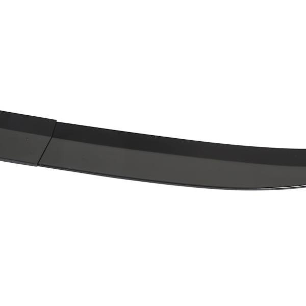 3PCS Bakre Spoiler Vingläpp 116 till 132cm Strömlinjeformad Blank Svart Bagageutrymmesvinge Spoiler Universal för Fordon