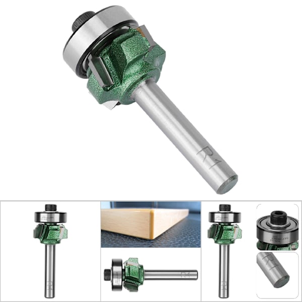 Træbearbejdning Fræser 4 Tænder Trimning Cutter Edge Trimmer Router Bit (R1)