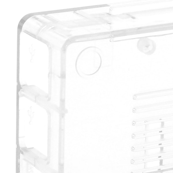 Frostig transparent skyddande fodral för Raspberry Pi 3B 3B+