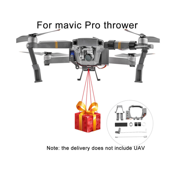 RC Drone Airdropping Thrower -toimituslaite DJI Mavic Pro