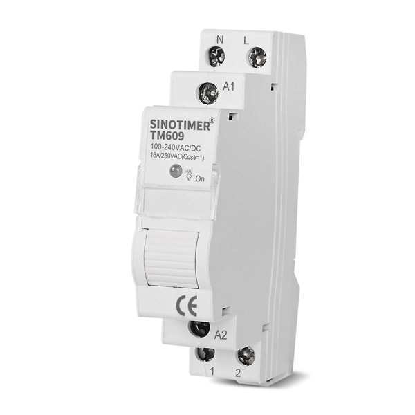 Sinotimer Tm609 Wifi Smart Timer Switch Tuya App Fjernbetjening Trådløs Nedtællingstidsswitch Hjem KL