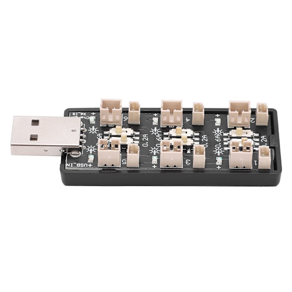 Litiumbatteri-ladeplate 6-kanals USB til 3,7V høyspenningskomponenter 4,20V