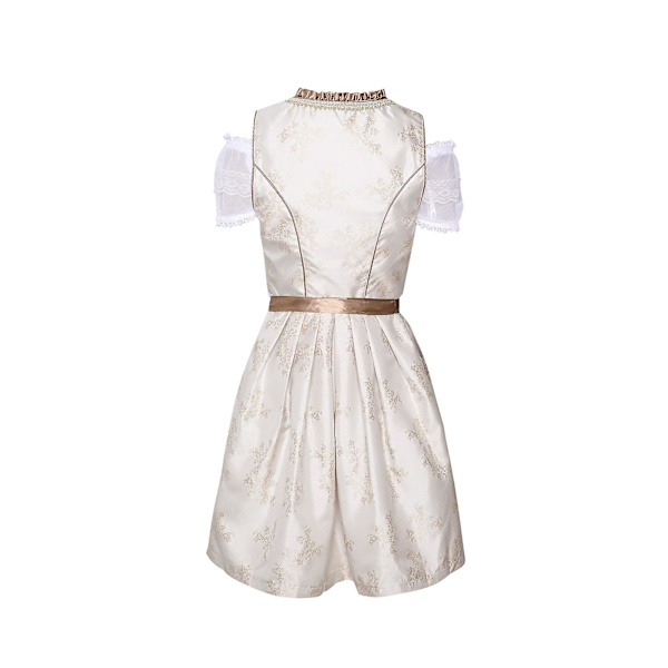 Oktoberfest Kostumer Dame Dirndl Kjoler 3 Stk Lysebrune -HG Khaki 42