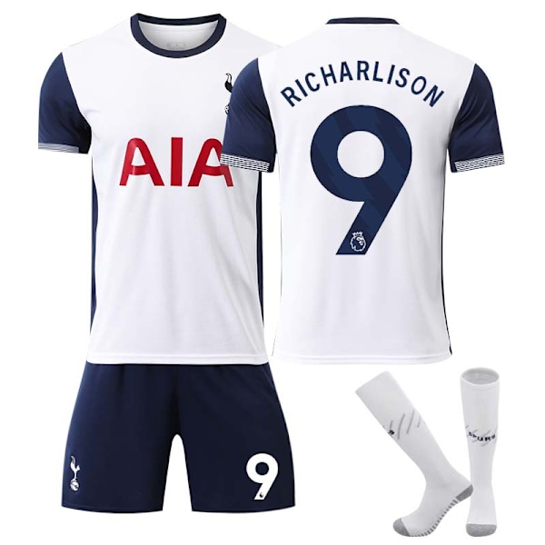 2425 Tottenham Hotspur hjemmefotballdrakt Richarlison med sokker 22(120-130cm)