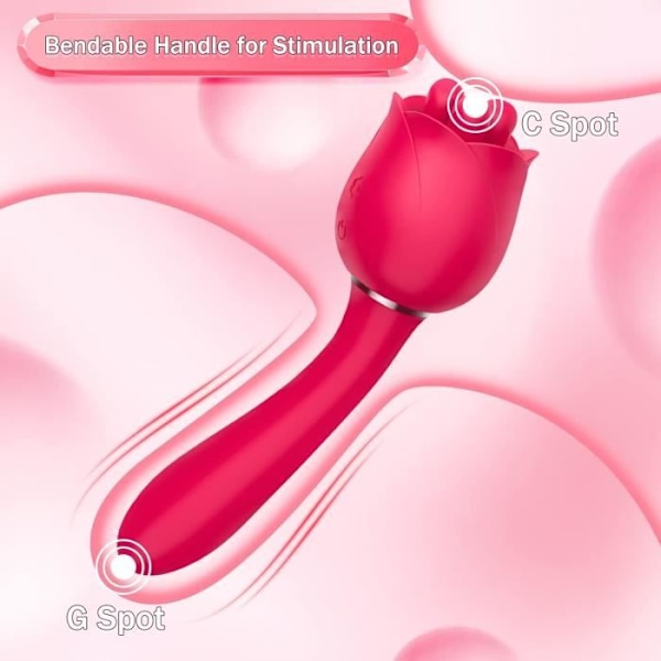 Vuxenleksaker Klitorisvibrator - Rosa sexleksaker för kvinnor Vuxenleksaker Sexstimulator