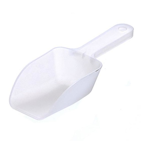 Ice Scoop Passer til bord-ismaskin White