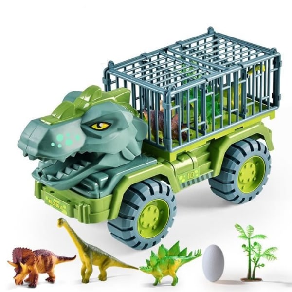 Dinosaurs Truck Transporter Toys Pull Back Transport Truck Dinosaurs Gifts for Children 2 3 4 5 6 7 Years Old Boys Girls