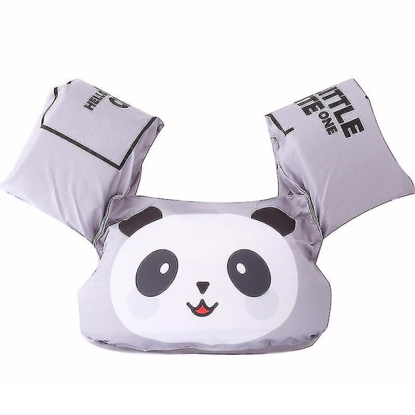 Livräddningsväst för småbarn, simväst, simringar för småbarn, flickor och pojkar, simvästar för pool Blue Panda