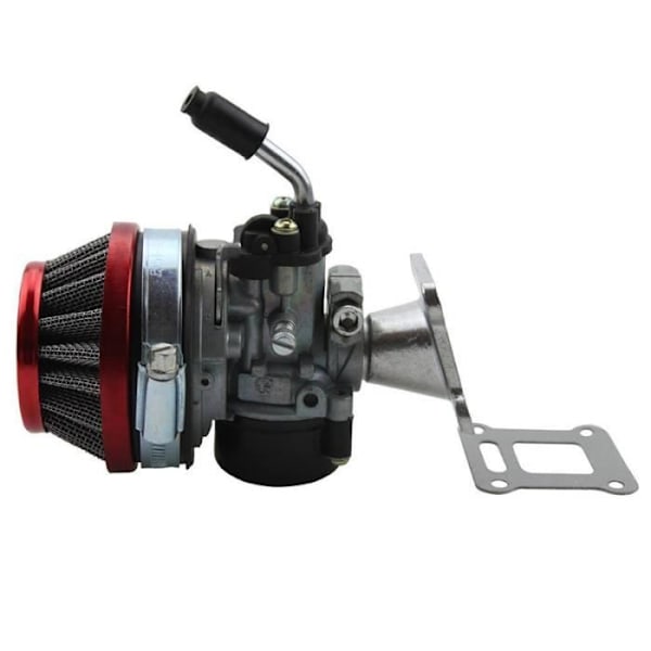 Performance Carb Carburetor Air Filter Assembly 47cc 49cc Mini Pocket Bike Röd